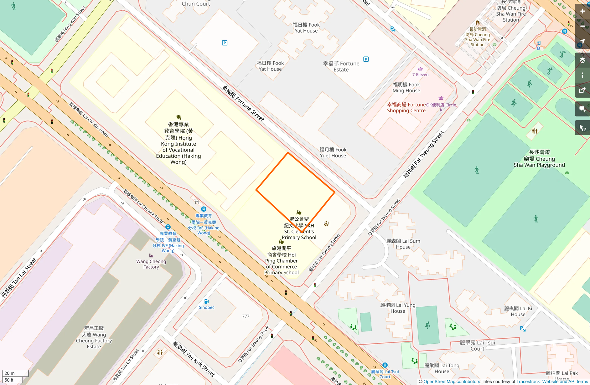 OSM: 聖公會聖紀文小學 SKH St. Clement's Primary School
