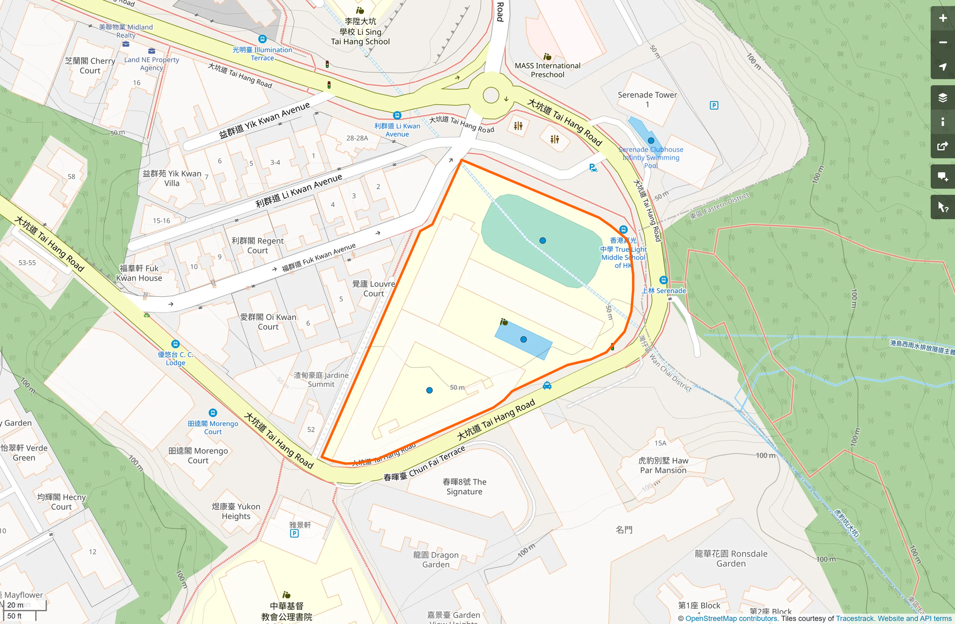 OSM: 香港真光中學 The True Light School of Hong Kong