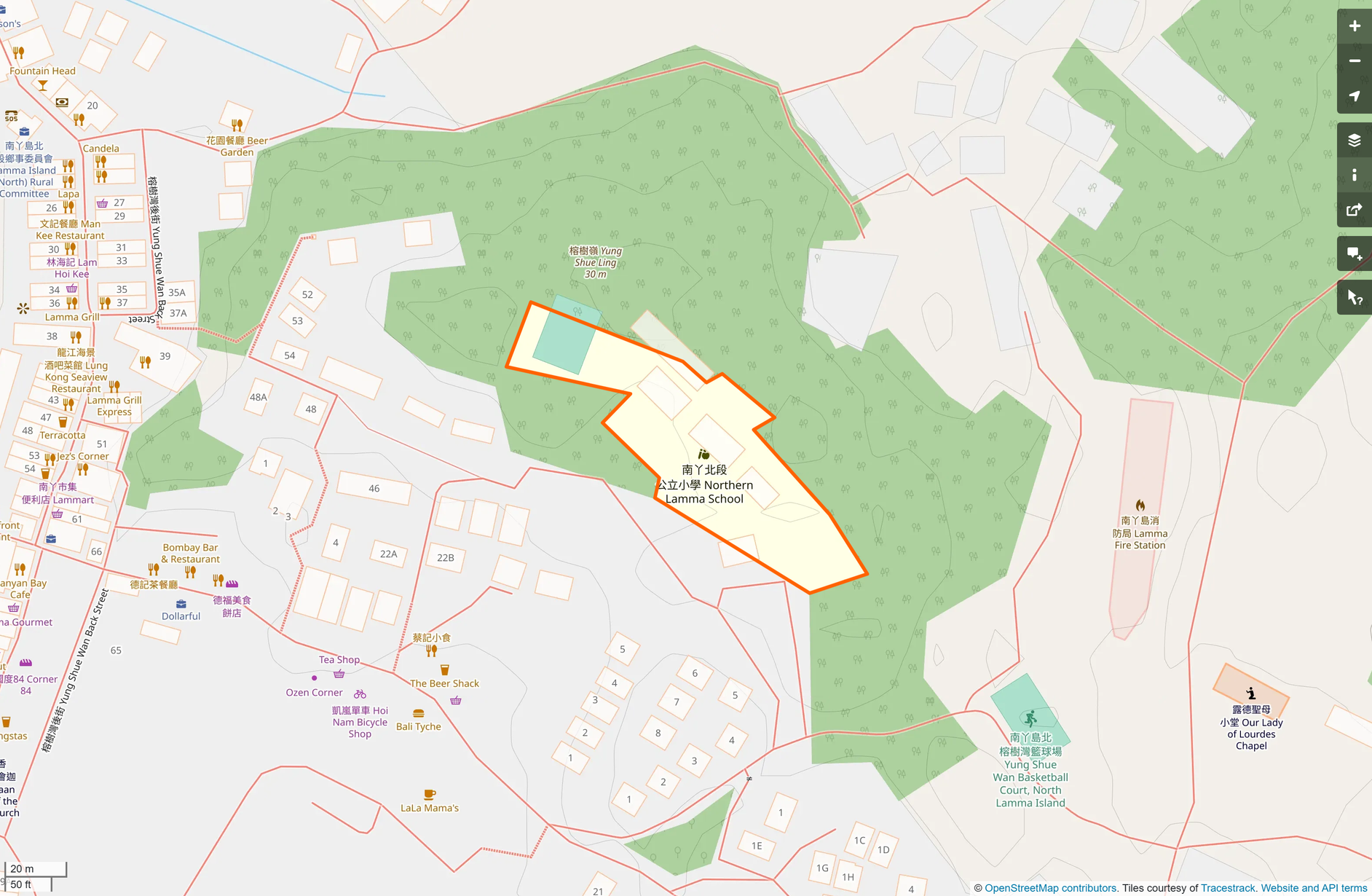 OSM: 南丫北段公立小學 Northern Lamma School