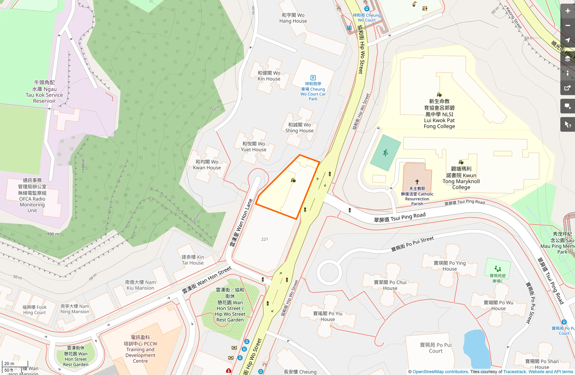 OSM: 地利亞修女紀念學校(協和二中) Delia Memorial School (Hip Wo No.2 College)