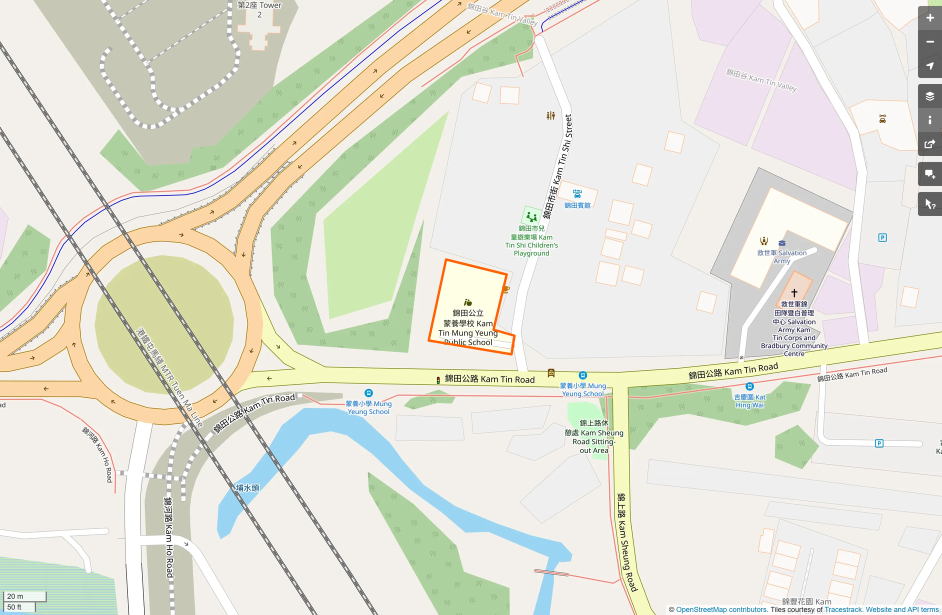 OSM: 錦田公立蒙養學校 Kam Tin Mung Yeung Public School