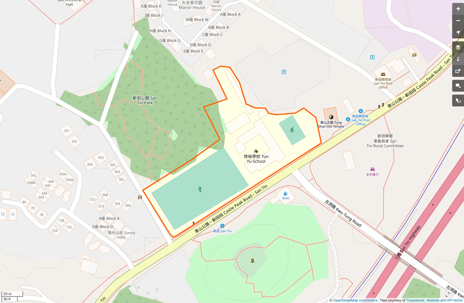 OSM: 惇裕學校 Tun Yu School