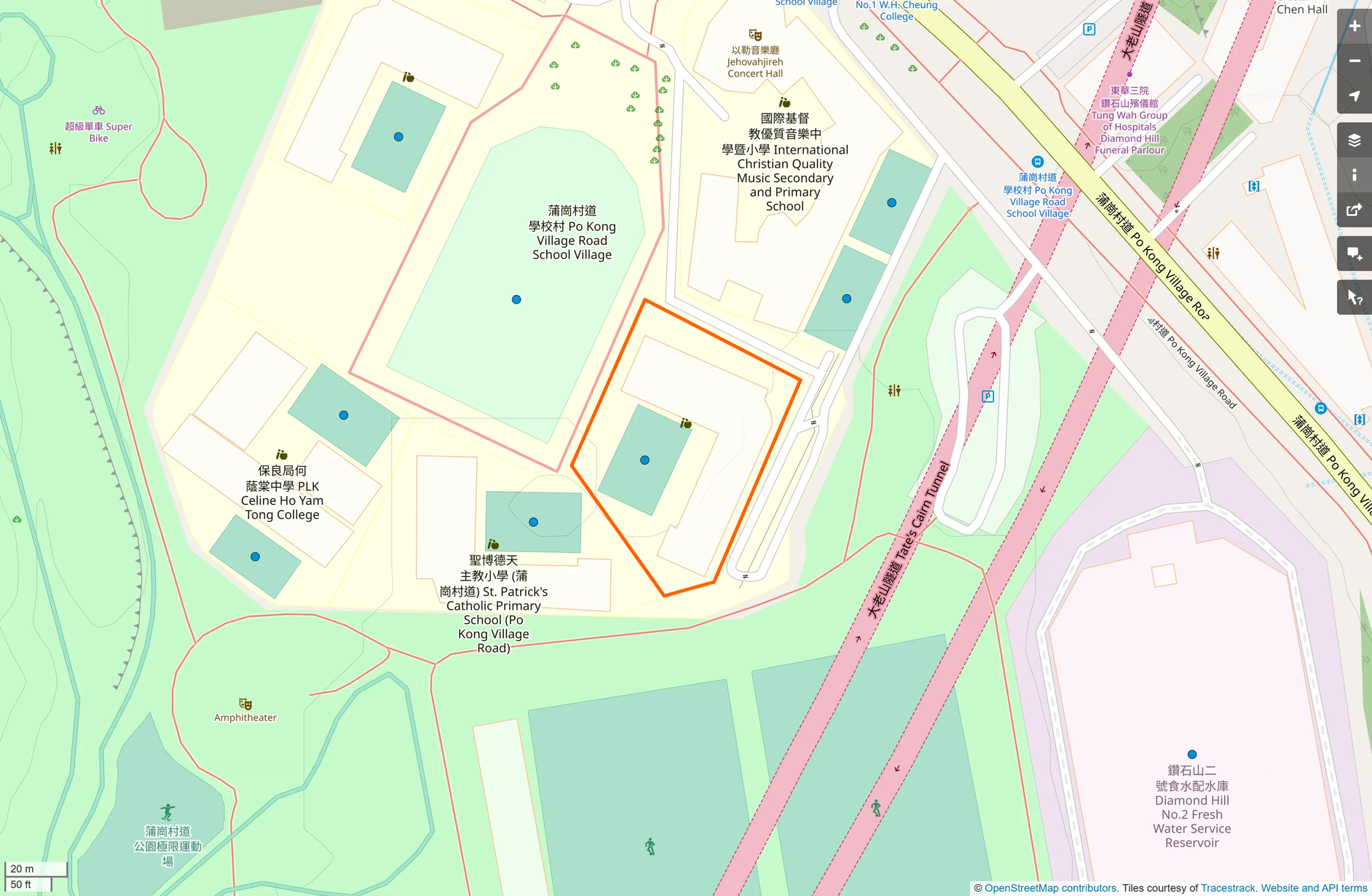 OSM: 保良局錦泰小學 PLK Grandmont Primary School