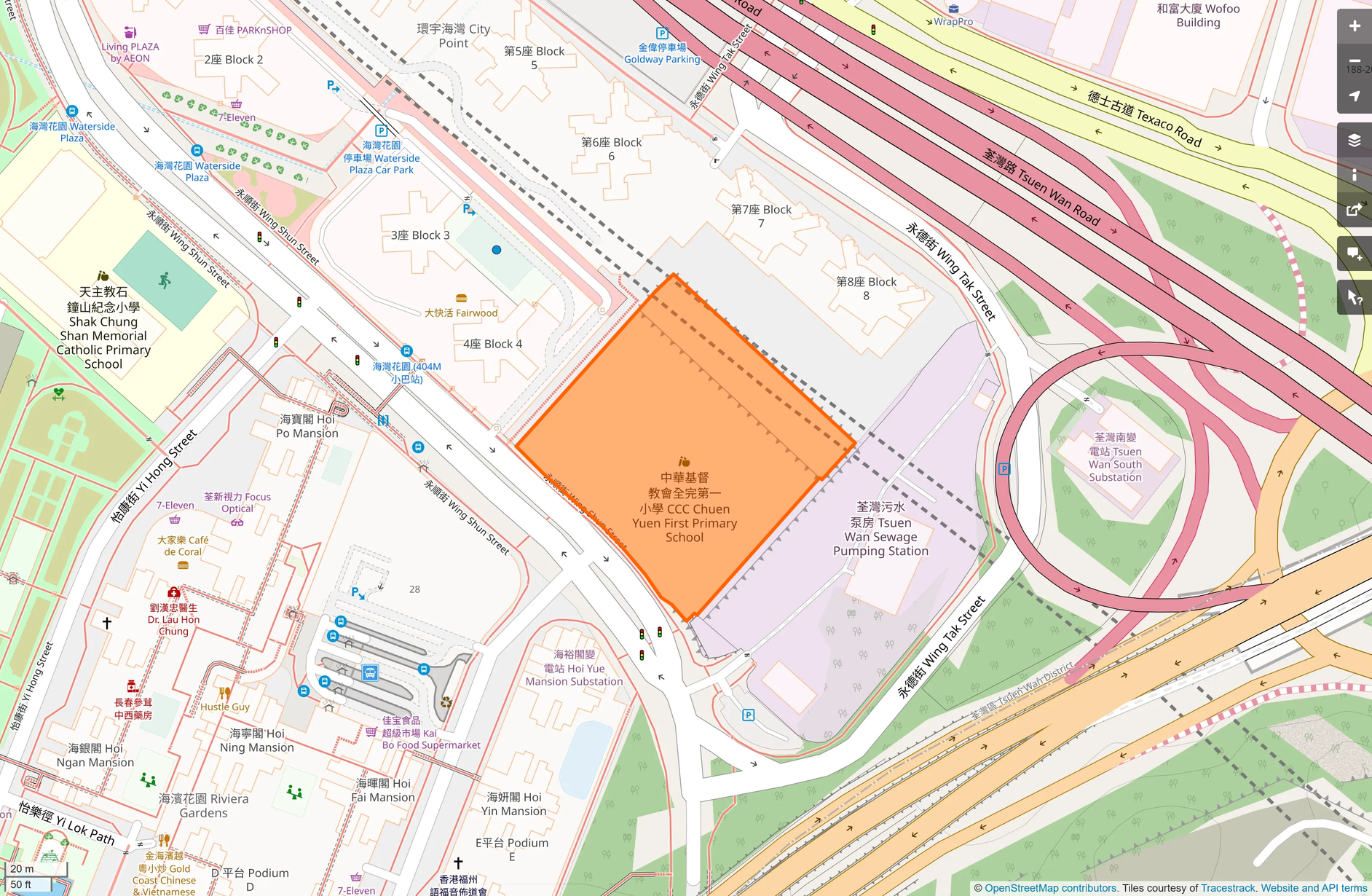 OSM: 全完第一小學 CCC Chuen Yuen First Primary School