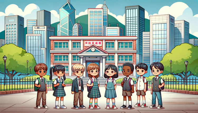 schooland primary schools illustration